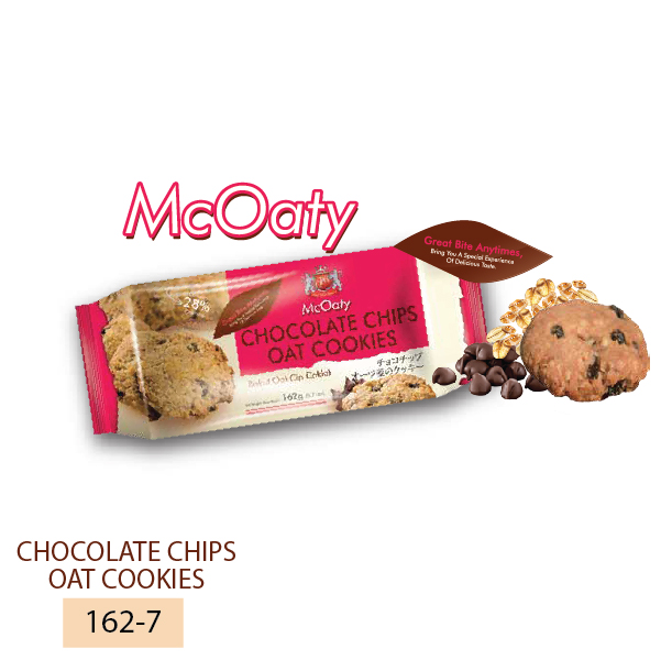 GPR Chocolate Chips Oat Cookies 160g 064