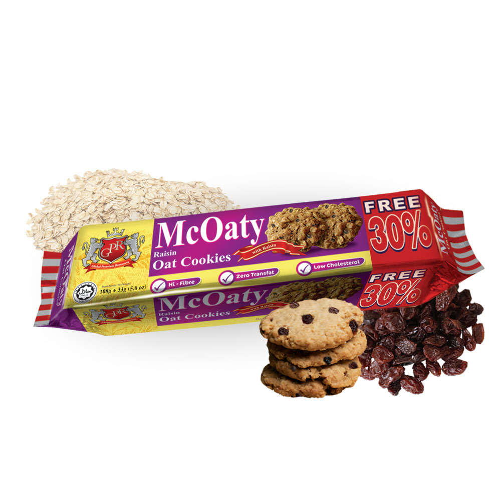 GPR McOaty Raisin Oat Cookies 141g